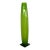 Vintage Tall Green Glass Vase For Sale