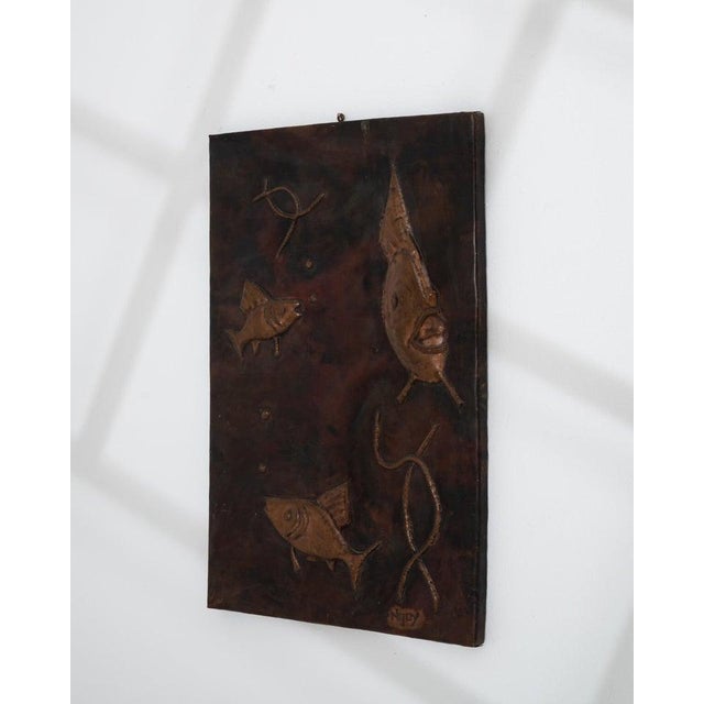 1960s Danish Copper Artwork Chairish