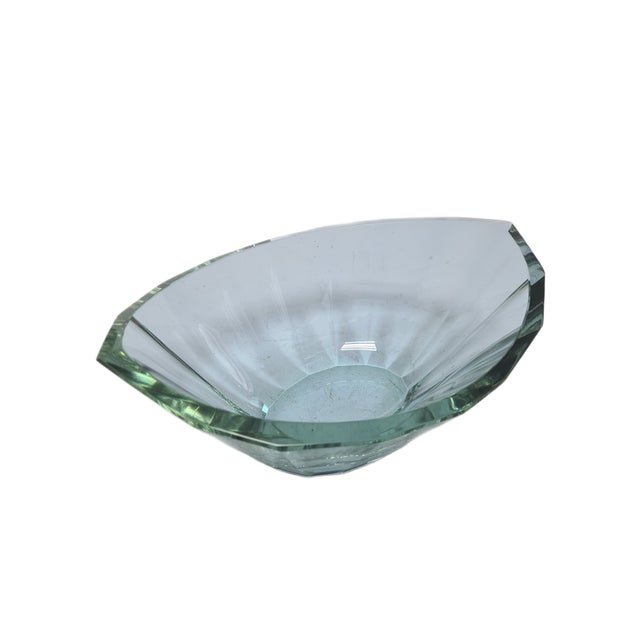 Glass Art Deco Alexadrite Jardiniere from Moser, 1930s For Sale - Image 7 of 18