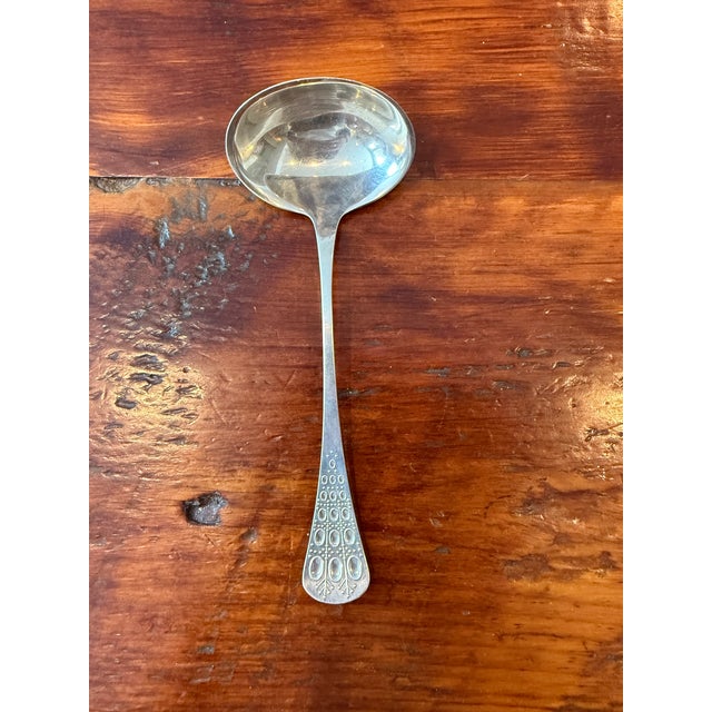 Beautiful Vintage Romance by Bjorn Rosenthal Sterling Silver 925 Soup / Sauce Ladle. This piece is from Rosenthal's iconic...
