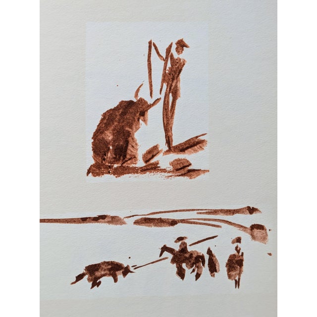 1960s Pablo Picasso, Matadors: Picadors & Bulls, 1961, Lithograph For Sale - Image 5 of 6