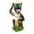 Lynn Chase Porcelain Monkey Business Candle Holder For Sale