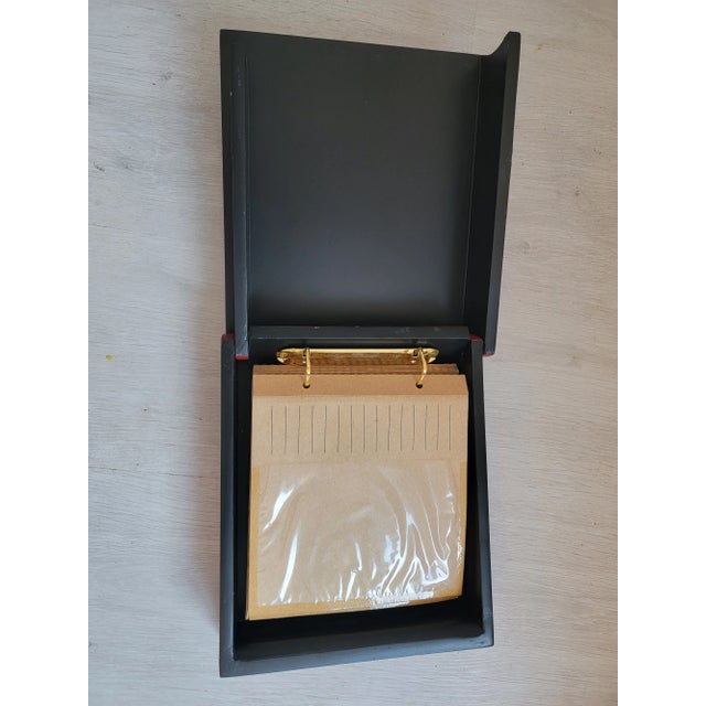 Wood Covered Photo Albums - a Pair For Sale - Image 4 of 7