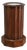 Antique Classical Carved Rosewood 1-Door Marble Top Mint Julep Drink Stand C1840 For Sale