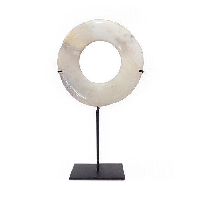 Indonesian Stone Disk For Sale In New York - Image 6 of 16