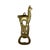 Peruvian solid brass Llama bottle opener with loop for hanging. Beautiful character and detail. A great gift idea.
