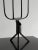 Vintage French Brutalist Candlestick in Wrough Iron, 1960s For Sale - Image 9 of 13