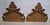 1970s Homco Gold Wall Pocket Planters, 1978 Pair For Sale - Image 5 of 6