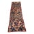 1900s Antique Caucasian Karabagh Botanical Runner Rug - 12'2" X 3'5'' For Sale