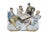 Large Porcelain Figural Group from Capodimonte, 1950 For Sale - Image 4 of 10
