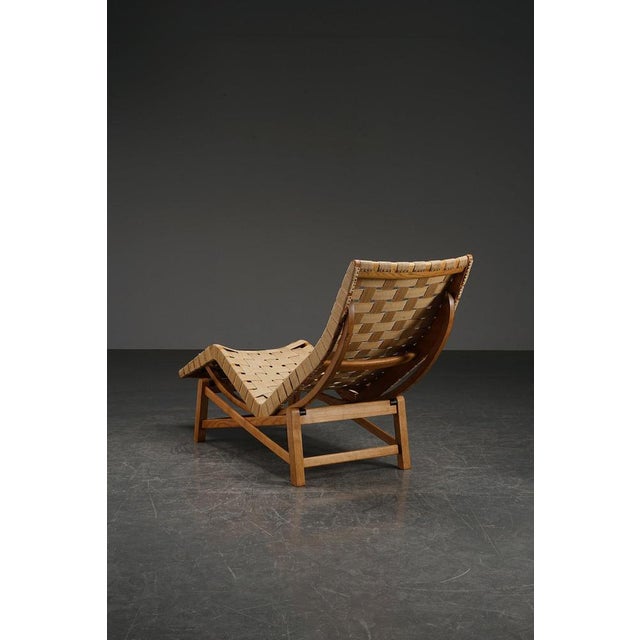 Mid-Century Modern Adjustable Chaise Longue For Sale - Image 6 of 18