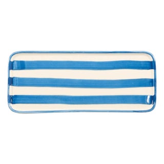 Lido Rectangular Plate - Set of 4 - Light Blue For Sale