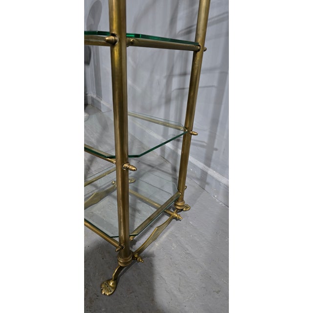 Brass Shop Display Stand from Harris and Sheldon Ltd., 1900 For Sale - Image 10 of 13