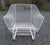 Woodard Sculptura Spring Chair c. 1950. It is 32.5" wide x 31.5" high x 27" deep. Seat height is 12.5" high. Nice clean...