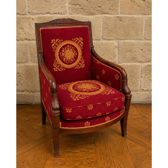Empire Mahogany Chairs, Set of 2 For Sale - Image 6 of 8