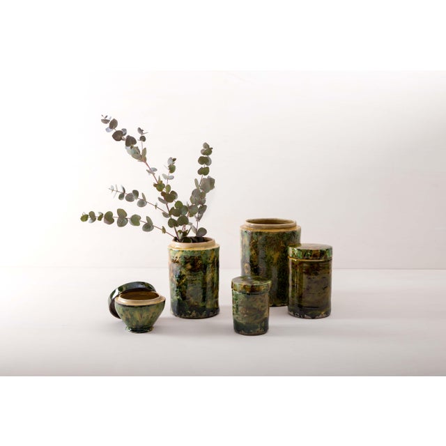 Exquisite, handcrafted ceramic from Apulia, Italy. The minimalist, understated design captivates with its chromatic color...