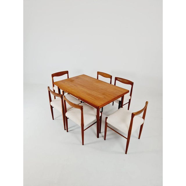 Mid-Century Danish Teak Dining Table by A.M, 1960s For Sale - Image 3 of 12
