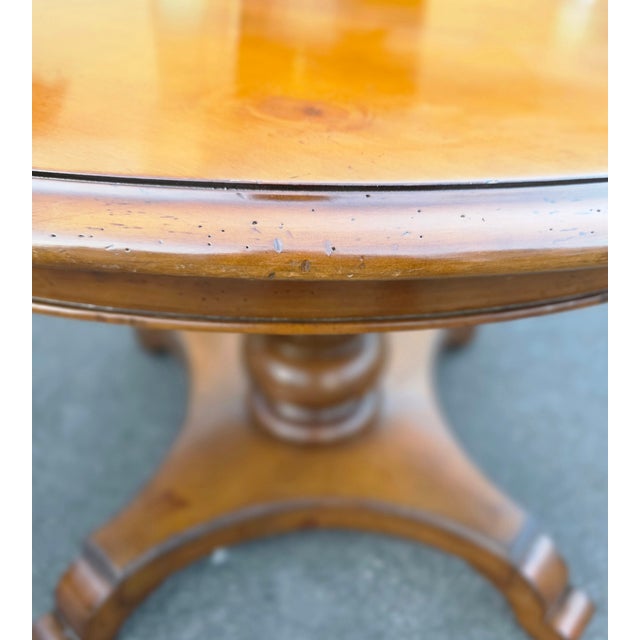 Late 20th Century Baker Furniture --- Milling Road American Empire Style Breakfast/Center Table For Sale In Washington DC - Image 6 of 10