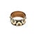 Early 21st Century Vintage Floral Engraved Band Solid Yellow Gold Ring, Size 6 For Sale - Image 5 of 6