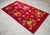 Textile Authentic 1940s Turkish Rug 5x10 Vibrant Red Mid Century Modern Organic Wool Carpet For Sale - Image 7 of 14