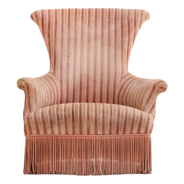 French Napoleon III Walnut Armchair, C. 1870. For Sale