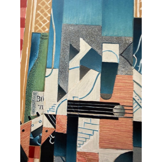 Juan Gris (1887–1927), Violin and Guitar, Exhibition Poster, 1977, Berggruen Gallery, Printed in France For Sale - Image 11 of 12