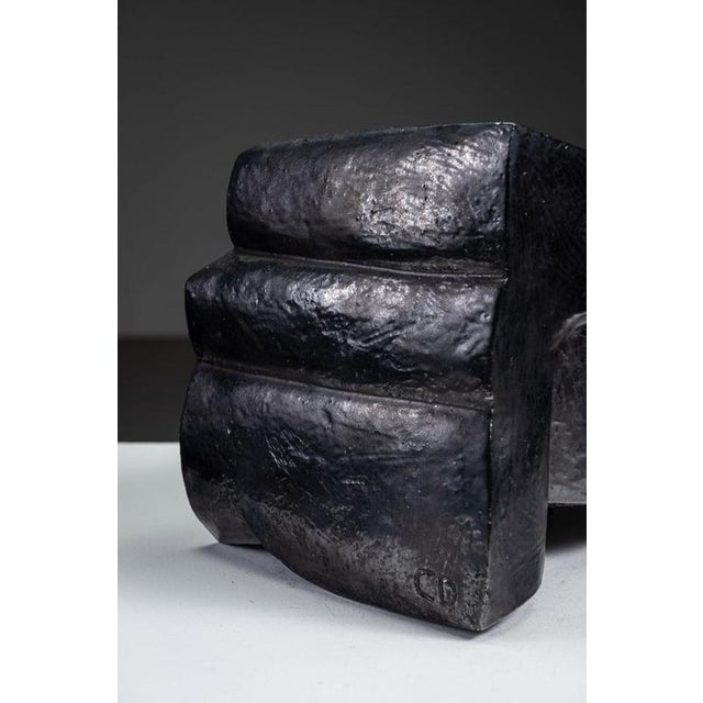 Sculpture Materials Cor Dam, Abstract Sculpture, Late 20th Century, Clay For Sale - Image 7 of 11