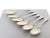 Antique John Wendt Sterling Silver Bird Pattern Ice Cream Spoons - Set of 6 For Sale - Image 4 of 17