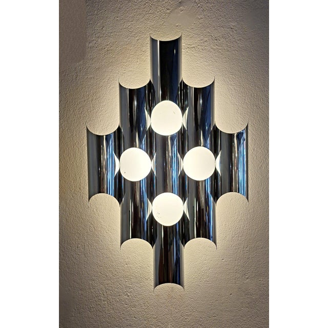 Wall Lamps by Goffredo Reggiani for Reggiani, 1970s, Set of 2, in Good conditions. Designed 1970 to 1979 I have official...