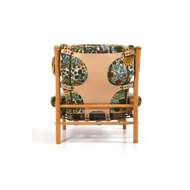 Textile Inca Armchair by Arne Norell, 1970s For Sale - Image 7 of 9