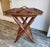 Vintage Ralph Lauren Style Bamboo Butler Tray Table With Lyre Base For Sale - Image 10 of 17