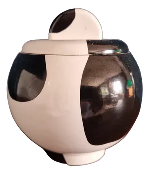 Lidded Bowl by Michele De Lucchi for Memphis, 1984