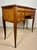 Wood 20th Century Spanish Marquetry Vanity Desk with Drop Leaves For Sale - Image 7 of 18