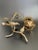 Vintage Brass Tree Branch Sculptural Centerpiece With Birds and Birdcage For Sale - Image 10 of 18