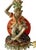 Vintage Italian Carved Wood Monkey Wall Sconces, Hand-Painted - a Pair For Sale - Image 10 of 14