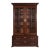 English Glazed Mahogany Bookcase, Early 19th Century For Sale