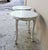 Wood 1970s Vintage Hollywood Regency Style Marble Topped Tables - a Pair For Sale - Image 7 of 9