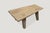 2010s Andrianna Shamaris Bleached Teak Wood Side Table/Coffee Table or Bench For Sale - Image 5 of 5