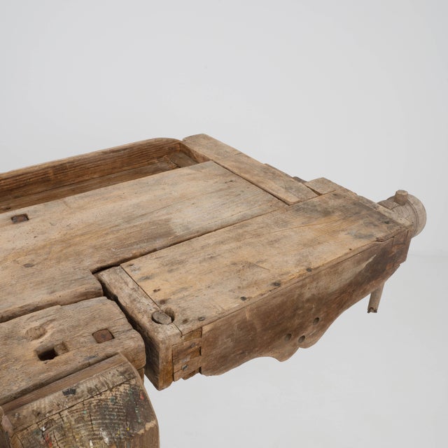 20th Century French Wooden Work Table For Sale - Image 13 of 18