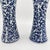 Vintage Chinoiserie Blue and White Tall Slender Dragon Vases - A Pair For Sale - Image 4 of 9