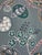 Transitional Embroidered Floral in Blue 22" Pillows-A Pair For Sale - Image 3 of 3