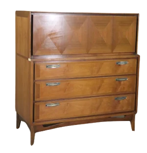 Mid-Century Tall Chest by Red Lion Furniture
