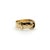 1910s Edwardian 18k Gold Buckle Ring Size 7.5 For Sale - Image 4 of 8