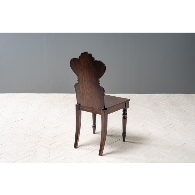 Gillows of Lancaster & London Early 19th Century Pair of English Regency Hall Chairs For Sale - Image 4 of 15
