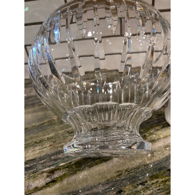 1980s Marquis by Waterford Heavy Hand Cut Crystal Bowl For Sale In Sacramento - Image 6 of 10
