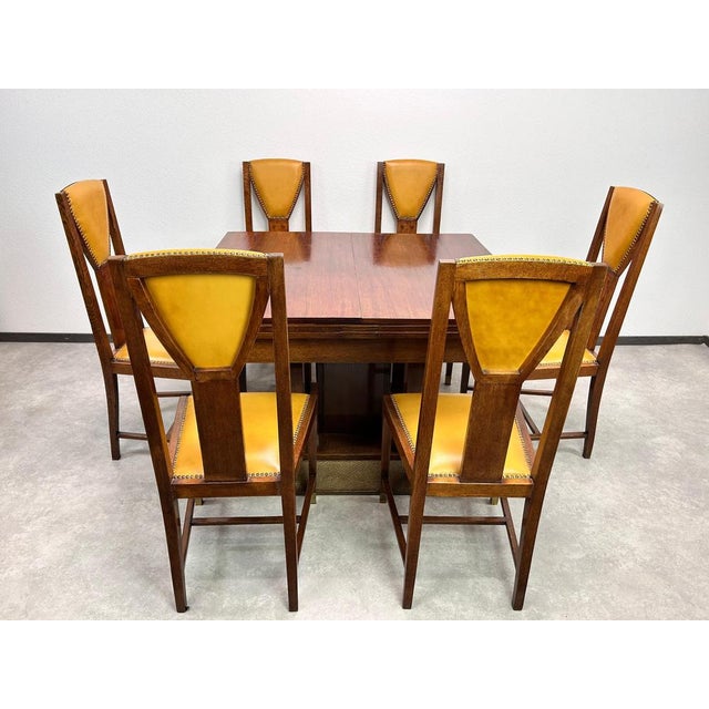 Antique Dining Room Chairs by Joseph María Olbrich, 1890s, Set of 10 For Sale - Image 15 of 17