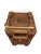 Wood Pair of 1930 Walnut Nightstand American Art Deco Bedside Cabinet Refurbished For Sale - Image 7 of 18