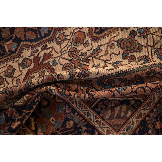 Traditional Vintage Distressed Malayer Rug - 4'9" x 6'6" For Sale - Image 3 of 10