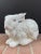 Late 20th Century Vintage Large Ceramic White Rabbit For Sale - Image 5 of 12