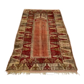 Vintage Turkish Milas Rug, 1960s For Sale